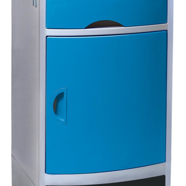 ABS bedside cabinet Blue